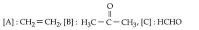 product [A], [B], and [C] in the following reaction 