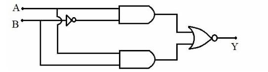 circuits has the same output as that of the given circuit