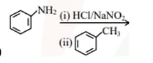 reaction sequences will give an azo dye