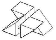 choose the 3-Dimensional drawing that best fits the side view
