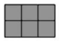 Identify the correct TOP view for the given 3D object