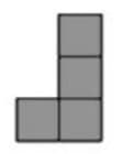 Identify the correct TOP view for the given 3D object