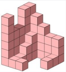 Structure made of blocks