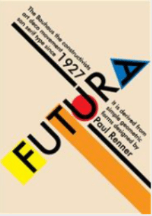 Futura font designed
