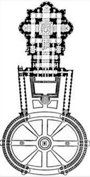 the famous square that St Peter's Basilica