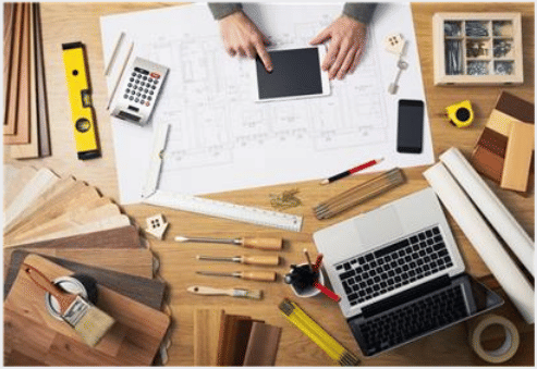 Image of work desk