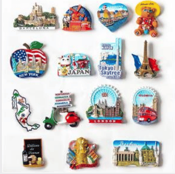 Natasha's souvenir collection