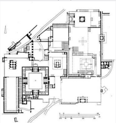 plan of the Fatehpur Sikri