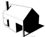 If the arrow marks the direction of light, which will be the image of the object with the correct shadow