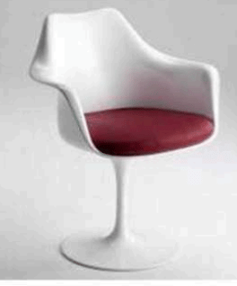 A popular Chair designed by Ar. Eero Saarinen is well known as
