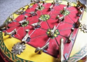 What is the name of this traditional game played in the Indian Subcontinent?