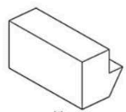 Identify the correct 3D figure from amongst the answer figures
