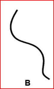  curves have same length-identify the ODD one 