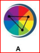  the tetradic color harmony scheme 