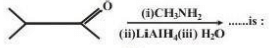 (i)CH3NH2 / (ii) LiAlH4 (ii) H2o