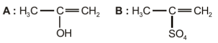 Predict the correct intermediate and product in the following reaction