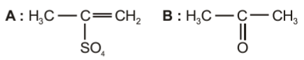 Predict the correct intermediate and product in the following reaction