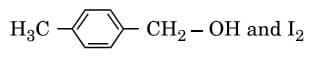Compound A, C8H10O, is found to react with NaOI