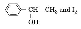 Compound A, C8H10O, is found to react with NaOI