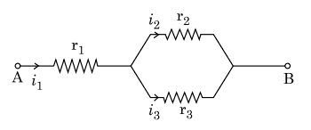 Three resistors