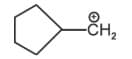 The most stable carbocation among the following is: