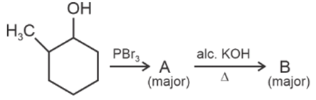 Major products A and B