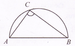 In the figure,∠ACB