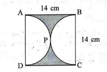 area of the shaded region