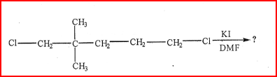 The product of the above reaction will be-CH2 CH2 -CH2-CH2-cl CH3 (C) CH2CH2- CH2CH2
