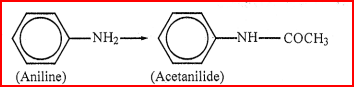  (Aniline) (sulfafem) -NH2- -NH– COCH3
