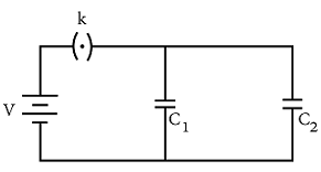 two identical parallel plate capacitors